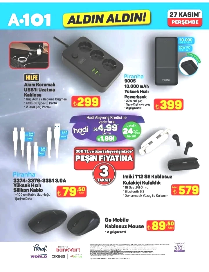 A101'e Elektrikli Çay Makinesi geliyor! A101 27 Kasım 2025 Perşembe aktüel ürünler kataloğu! - Sayfa 8