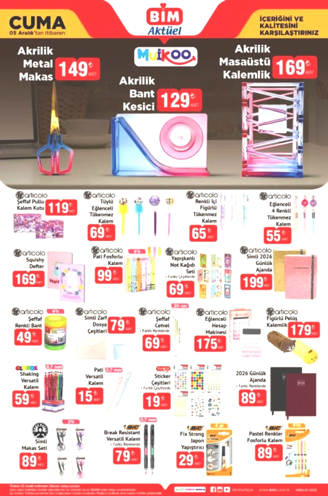 BİM'e Nokia tuşlu telefon geliyor! 5 Aralık 2025 BİM katalog yayınlandı! 5