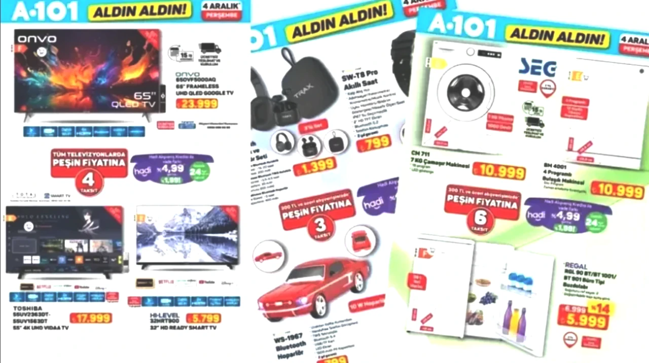 A101'de Yeni Pro Akıllı Saat! 6 Aralık 2025 Aktüel Ürünler Kataloğu