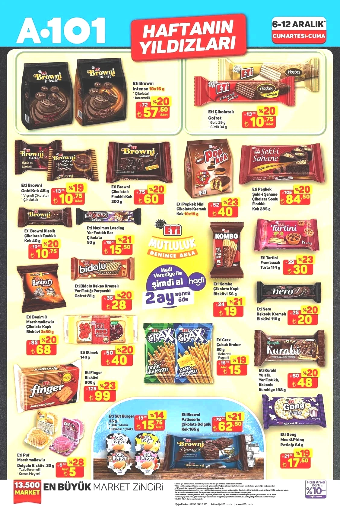 6-12 ARALIK A101 HAFTANIN YILDIZLARI AKTÜEL KATALOĞU 6-12 ARALIK A101 HAFTANIN YILDIZLARI AKTÜEL KATALOĞU