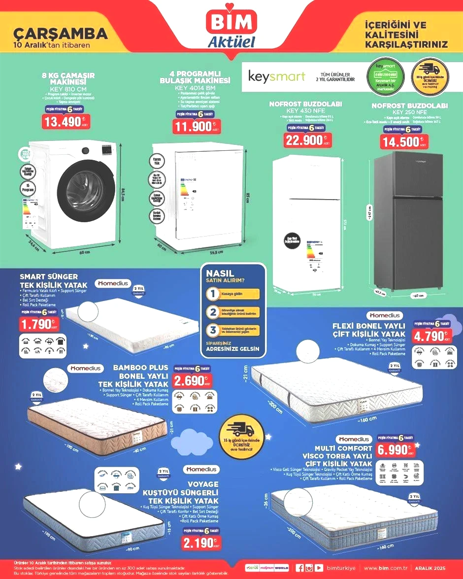 10 ARALIK ÇARŞAMBA EVE TESLİM KATALOĞU